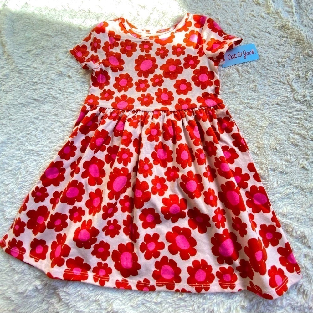 Girl’s floral dress